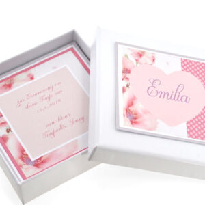 Schmuck Schachtel mit Wunschtext Geschenk Schachtel mit eigenen Text