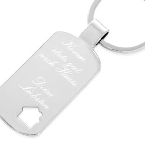Schlüsselanhänger mit Gravur Familie Anhänger Namen Geschenk Hauskauf Schmuck Home sweet Home
